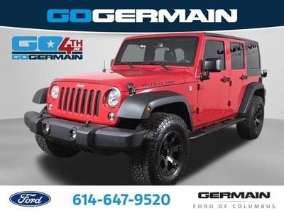 2017 Jeep Wrangler Unlimited 4X4 Rubicon 4DR SUV