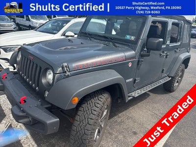 2017 Jeep Wrangler Unlimited 4X4 Rubicon 4DR SUV