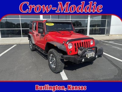 2015 Jeep Wrangler Unlimited 4X4 Rubicon 4DR SUV