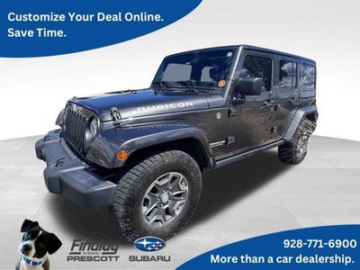 2016 Jeep Wrangler Unlimited 4X4 Rubicon 4DR SUV