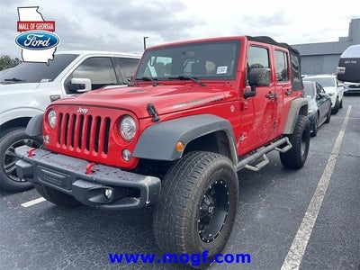 2017 Jeep Wrangler Unlimited 4X4 Rubicon 4DR SUV