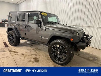 2014 Jeep Wrangler Unlimited 4X4 Rubicon 4DR SUV