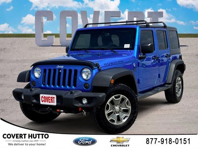 2015 Jeep Wrangler Unlimited 4X4 Rubicon 4DR SUV