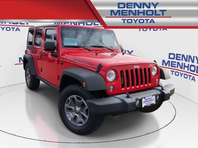2016 Jeep Wrangler Unlimited 4X4 Rubicon 4DR SUV