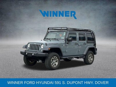 2014 Jeep Wrangler Unlimited 4X4 Rubicon 4DR SUV