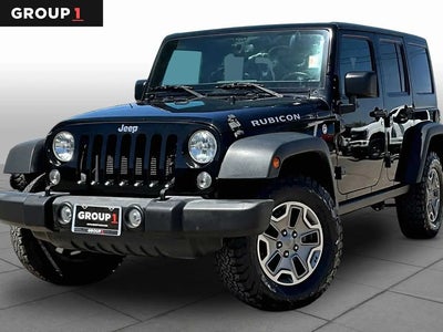 2016 Jeep Wrangler Unlimited 4X4 Rubicon 4DR SUV