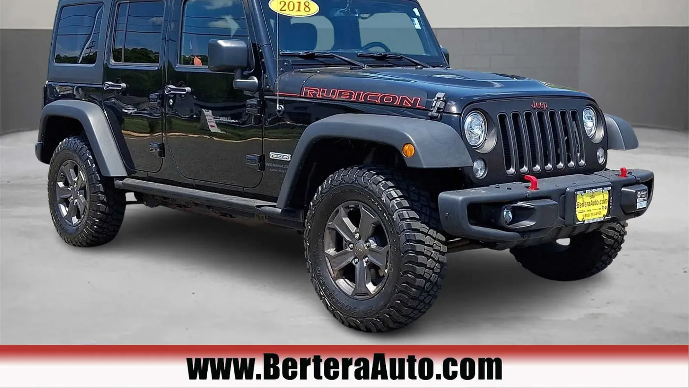 Preowned 2018 Jeep Wrangler JK Unlimited Rubicon Recon for Sale
