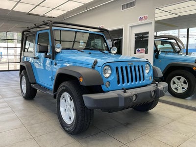 Photo of a 2018 Jeep Wrangler JK 4X4 Sport 2DR SUV for sale