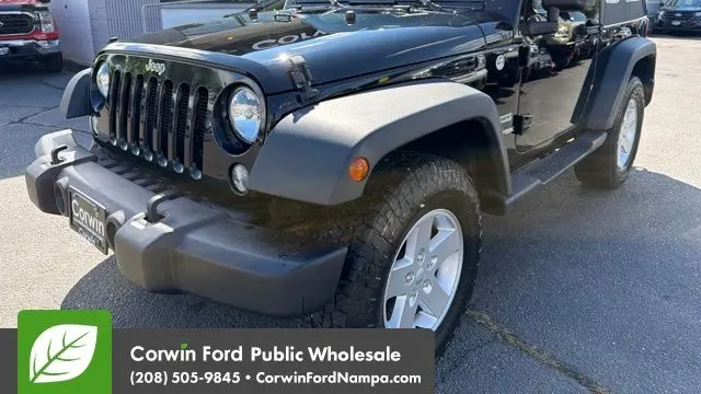 Preowned 2018 Jeep Wrangler JK Sport for Sale
