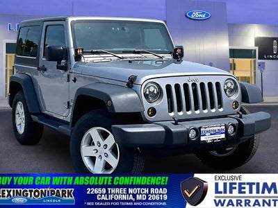 2015 Jeep Wrangler 4X4 Sport 2DR SUV
