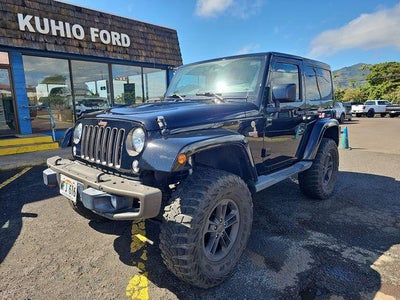 2016 Jeep Wrangler 4X4 Sahara 2DR SUV