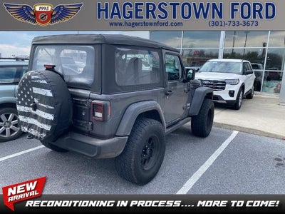 2018 Jeep Wrangler 4X4 Sport 2DR SUV (midyear Release)