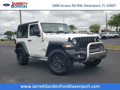 2018 Jeep Wrangler 4X4 Sport 2DR SUV (midyear Release)