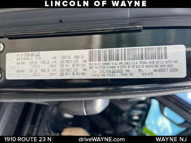 2018 Jeep Wrangler - $19,497
