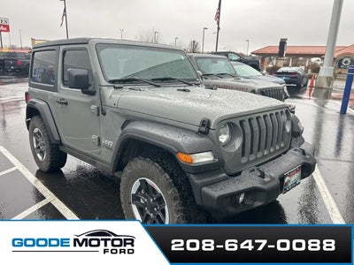2019 Jeep Wrangler 4X4 Sport 2DR SUV