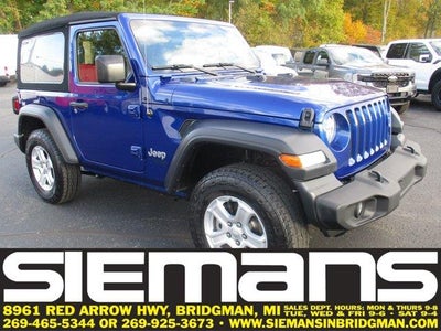 2018 Jeep Wrangler 4X4 Sport 2DR SUV (midyear Release)