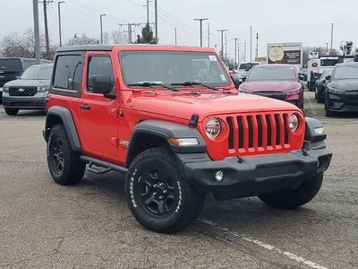 2018 Jeep Wrangler 4X4 Sport 2DR SUV (midyear Release)