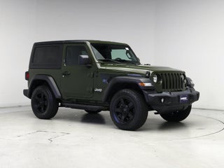 2020 Jeep Wrangler with Sarge Green Clearcoat Exterior