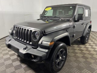 2021 Jeep Wrangler with Granite Crystal Metallic Clearcoat Exterior