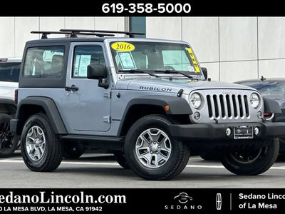 2016 Jeep Wrangler 4X4 Rubicon 2DR SUV