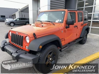 2015 Jeep Wrangler Unlimited 4X4 Sport 4DR SUV