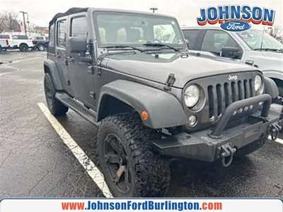 2017 Jeep Wrangler Unlimited 4X4 Sport S 4DR SUV