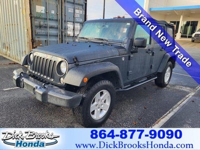 2017 Jeep Wrangler Unlimited 4X4 Sport S 4DR SUV