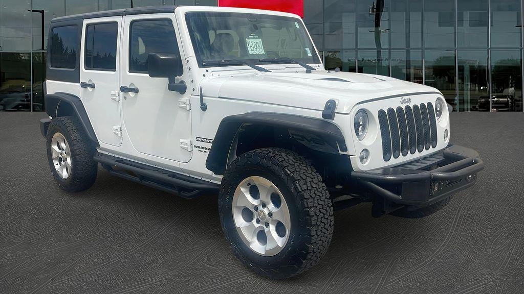 Preowned 2016 Jeep Wrangler Unlimited Sport S for Sale
