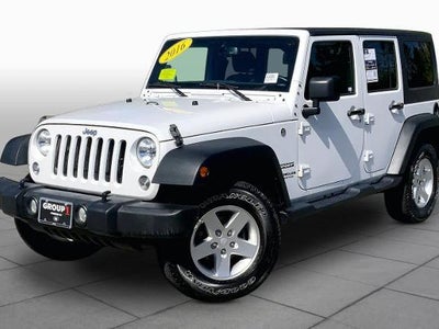 2016 Jeep Wrangler Unlimited 4X4 Sport S 4DR SUV