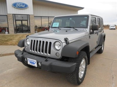 2016 Jeep Wrangler Unlimited 4X4 Sport S 4DR SUV
