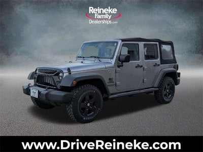 2016 Jeep Wrangler Unlimited 4X4 Sport S 4DR SUV