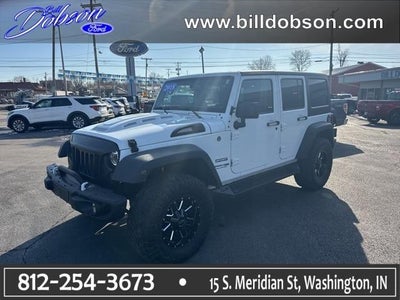 2018 Jeep Wrangler JK Unlimited 4X4 Sport 4DR SUV