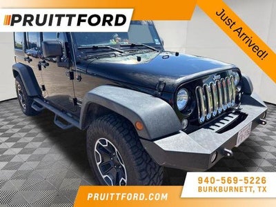 2016 Jeep Wrangler Unlimited 4X4 Sport S 4DR SUV