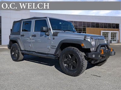 2017 Jeep Wrangler Unlimited 4X4 Sport S 4DR SUV