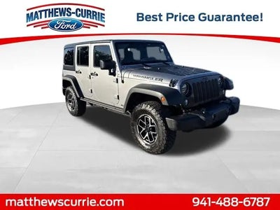 2016 Jeep Wrangler Unlimited 4X4 Freedom 4DR SUV