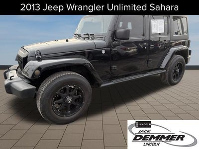 2013 Jeep Wrangler Unlimited 4X4 Sahara 4DR SUV