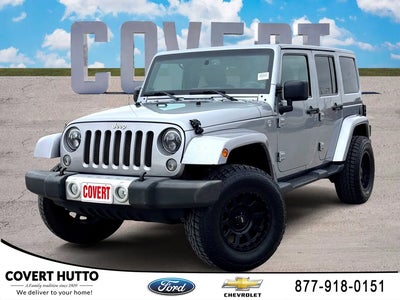 2014 Jeep Wrangler Unlimited 4X4 Sahara 4DR SUV