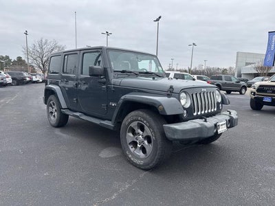 2016 Jeep Wrangler Unlimited 4X4 Sahara 4DR SUV