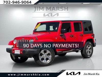 2018 Jeep Wrangler JK Unlimited 4X4 Sahara 4DR SUV