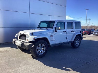 2013 Jeep Wrangler Unlimited 4X4 Sahara 4DR SUV