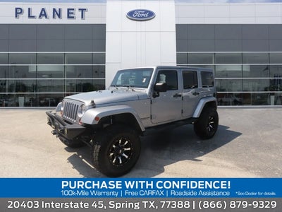 2013 Jeep Wrangler Unlimited 4X4 Sahara 4DR SUV