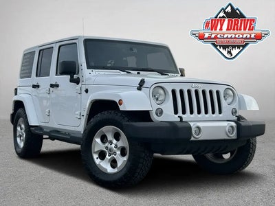 2014 Jeep Wrangler Unlimited 4X4 Sahara 4DR SUV