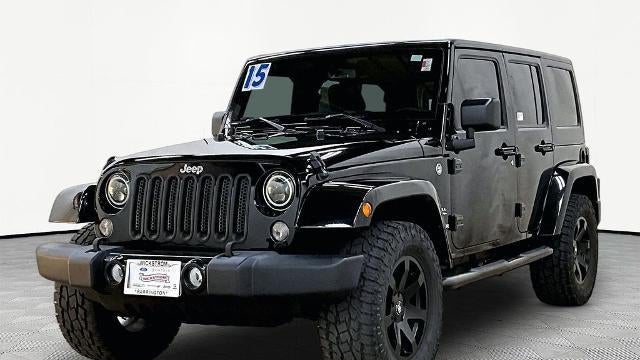 Preowned 2015 Jeep Wrangler Unlimited Sahara for Sale