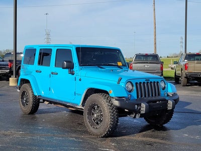 2017 Jeep Wrangler Unlimited 4X4 Sahara 4DR SUV