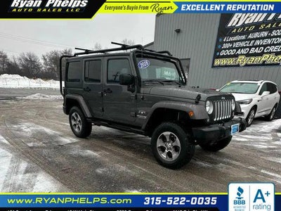Photo of a 2018 Jeep Wrangler JK Unlimited 4X4 Sahara 4DR SUV for sale