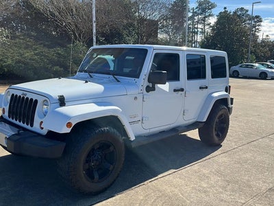 2012 Jeep Wrangler Unlimited 4X4 Sahara 4DR SUV