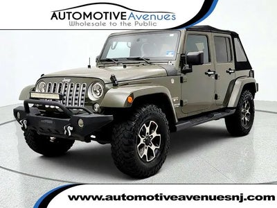 Photo of a 2016 Jeep Wrangler Unlimited 4X4 Sahara 75TH Anniversary 4DR SUV for sale