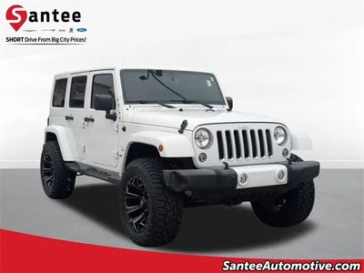 2016 Jeep Wrangler Unlimited 4X4 Sahara 4DR SUV