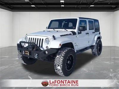 2017 Jeep Wrangler Unlimited 4X4 Sahara 4DR SUV