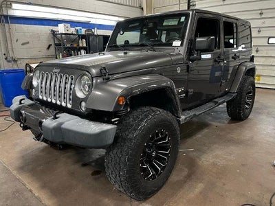 2018 Jeep Wrangler JK Unlimited 4X4 Sahara 4DR SUV